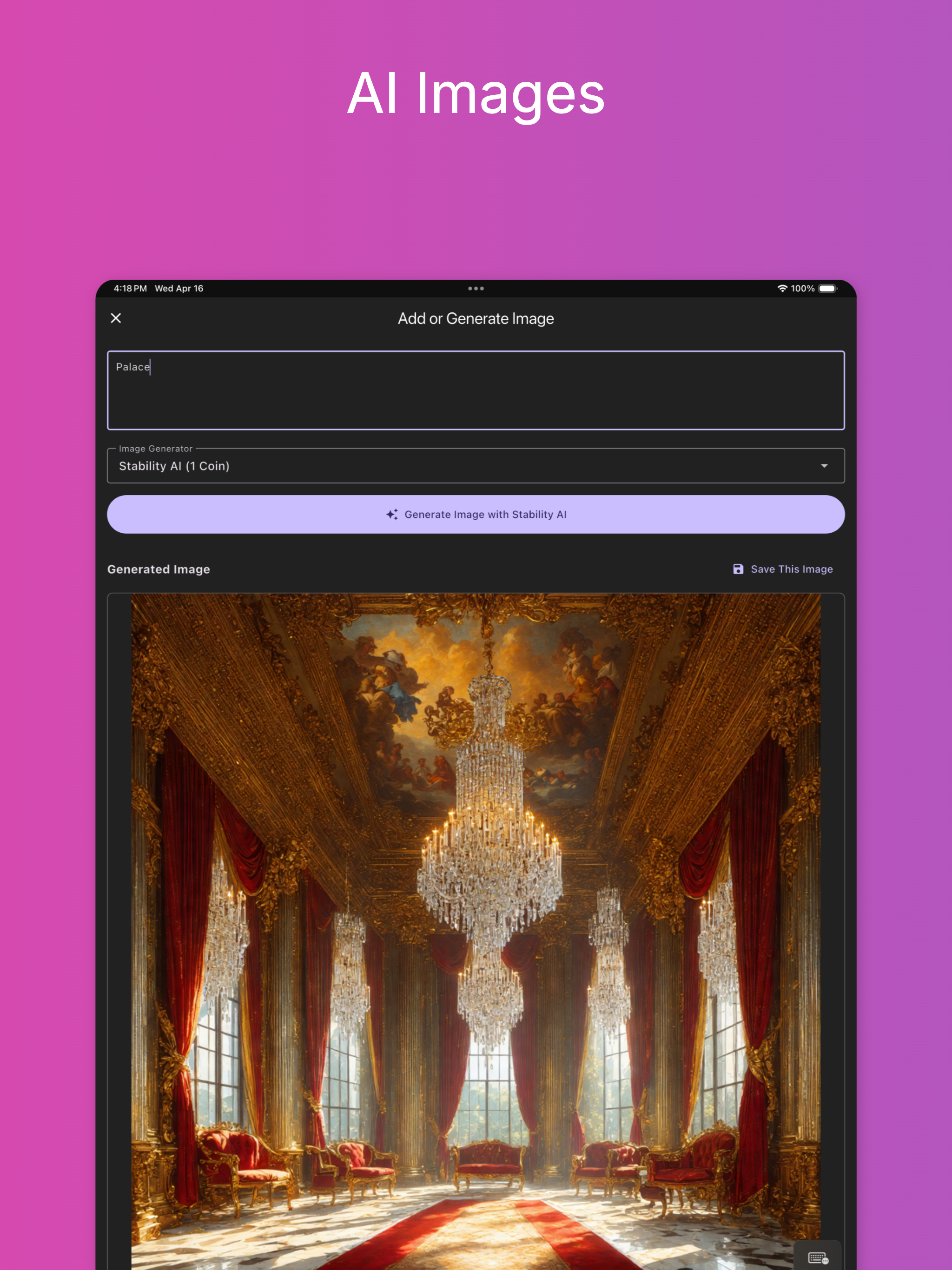 FlashOne iPad Screenshot